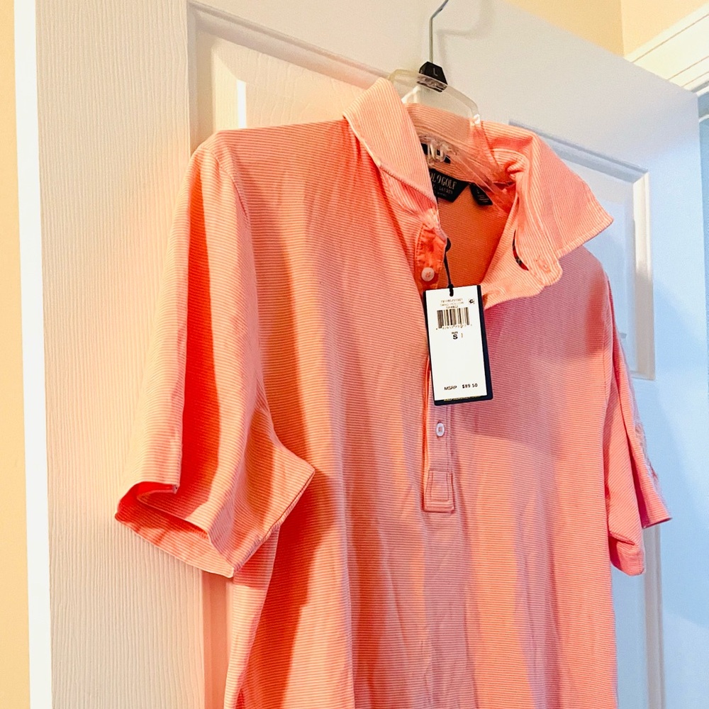 Men Polo golf RL Peaceful Coral